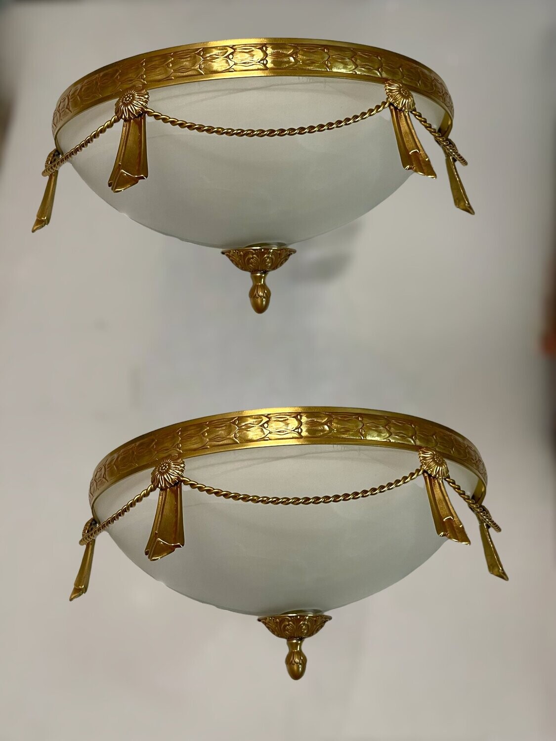 Italian Murano Glass Sconces, 1980s, Set of 2