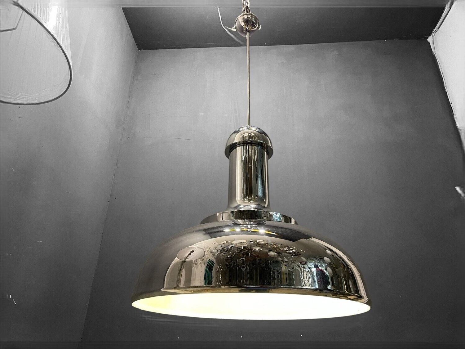 Large Industrial Italian Lamp