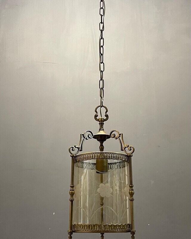 Vintage Italian Bronze Lamp