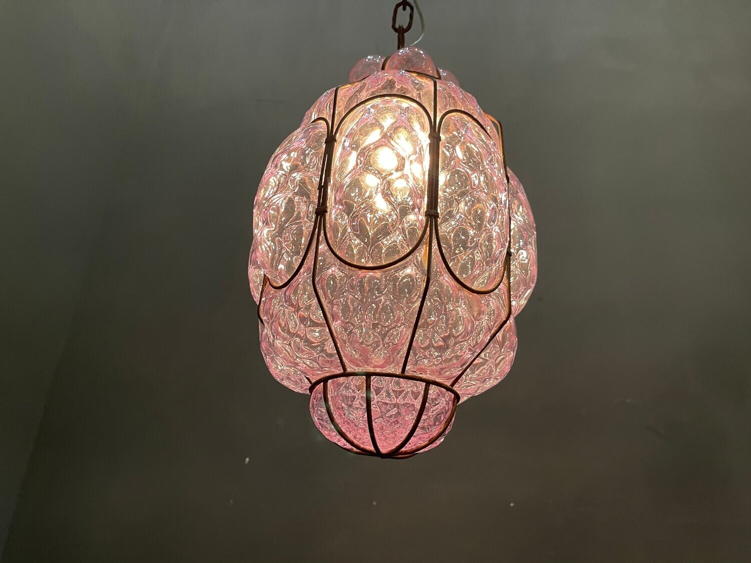 Vintage Murano Glass Light Pendant