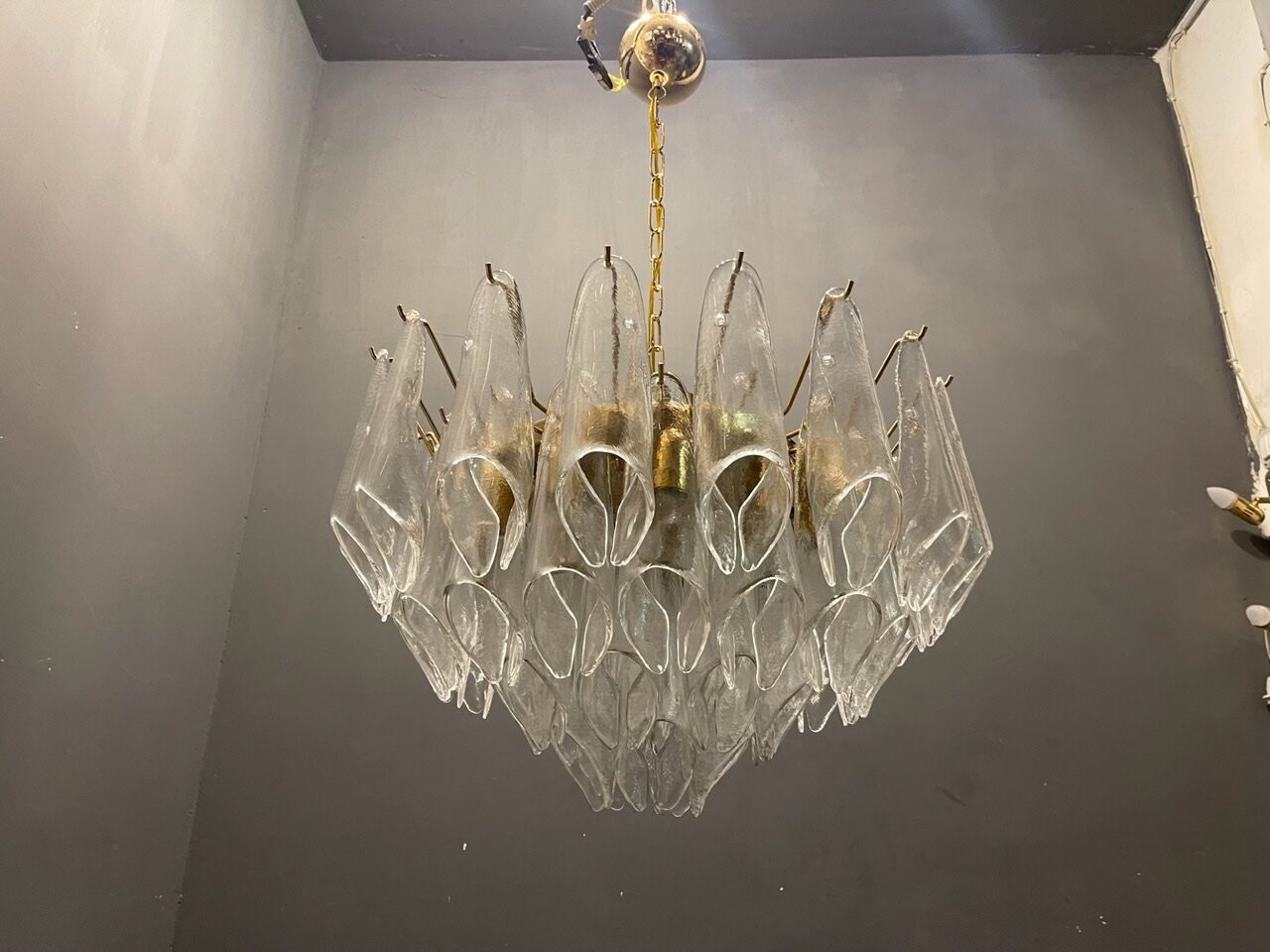 Large Murano Glass Chandelier by La Murrina, 1970s