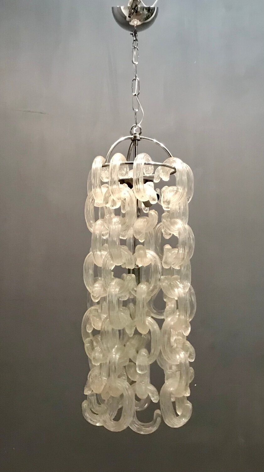 Murano Glass Chandelier by Carlo Nason for Murano , 1970s