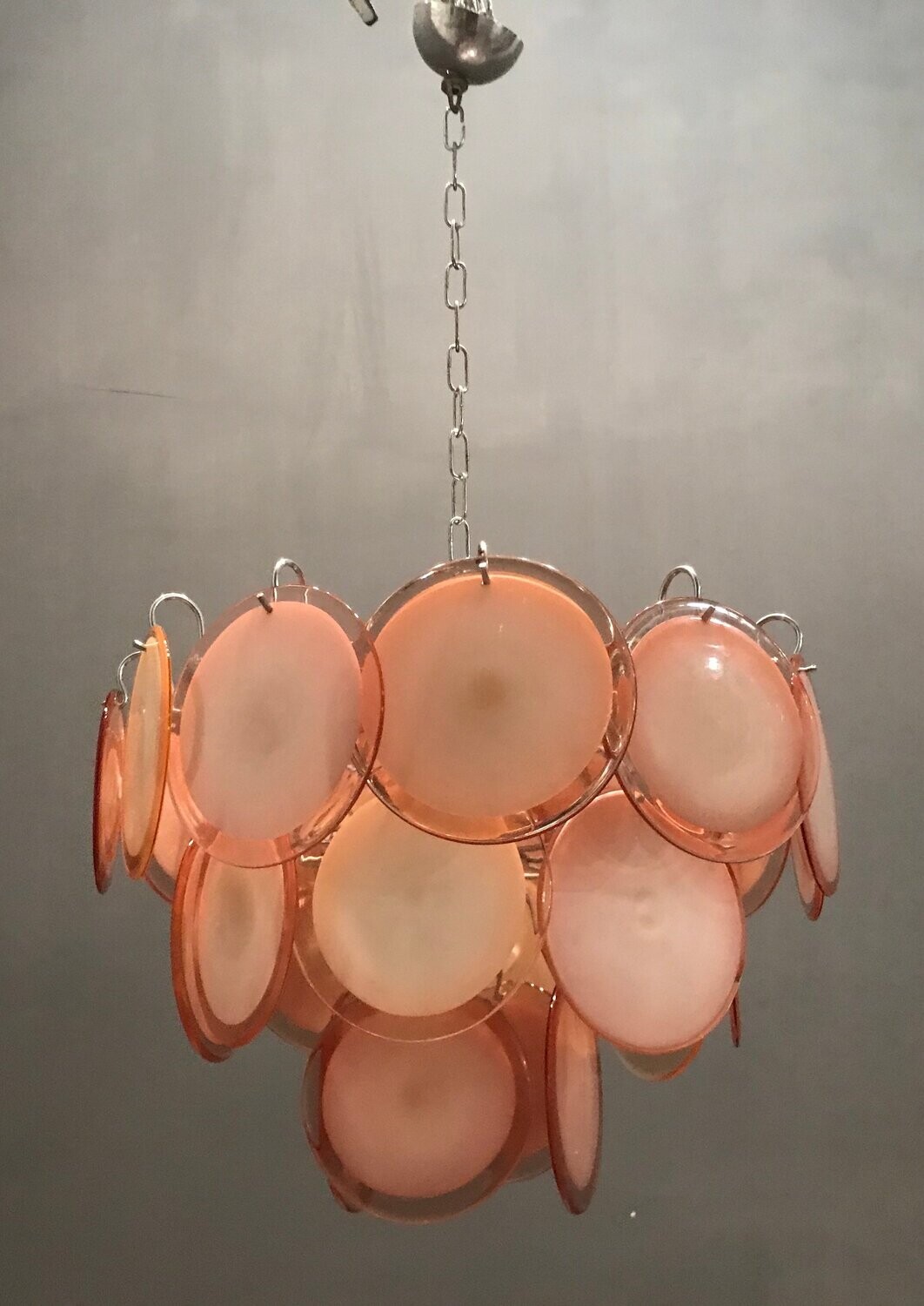 Mid-Century Murano Glass Chandelier, 1970s