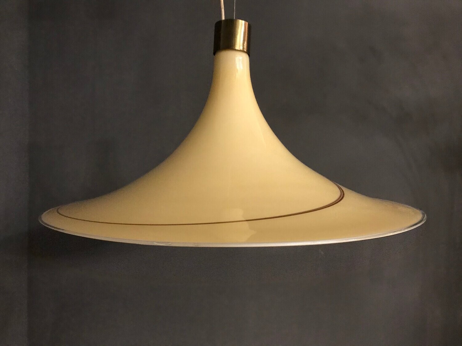 Murano Glass Pendant Lamp, 1970s