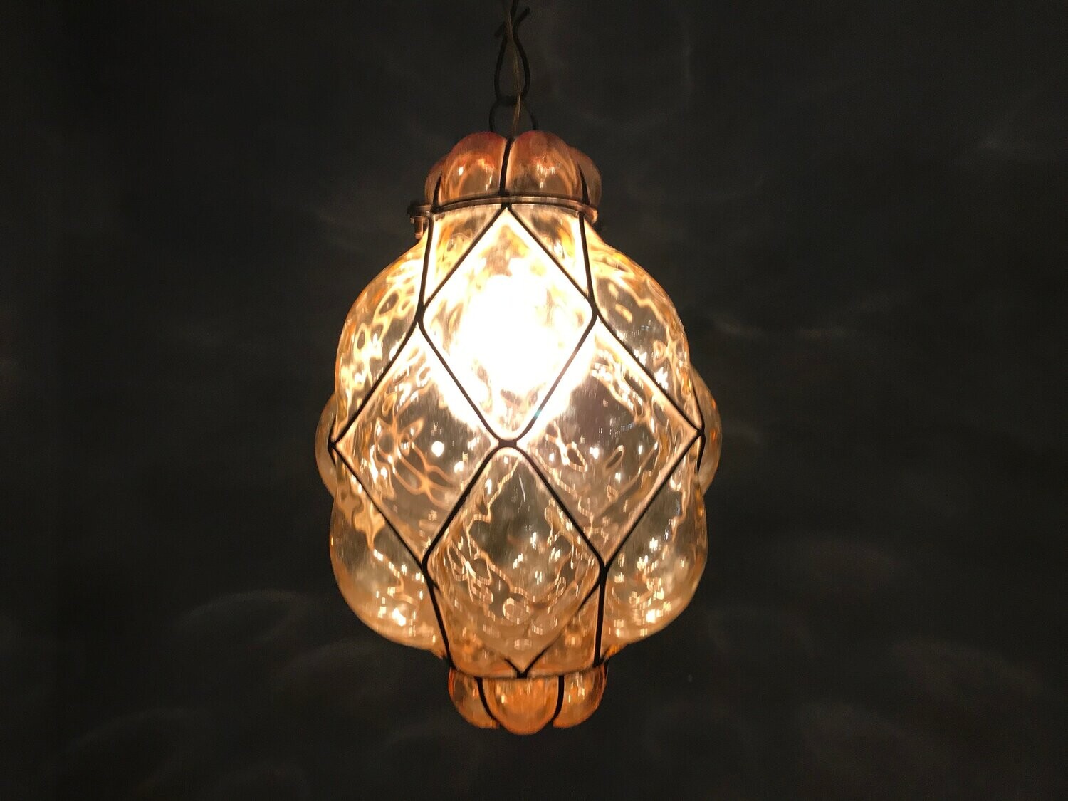 Vintage Murano Glass Pendant Lamp, 1950s