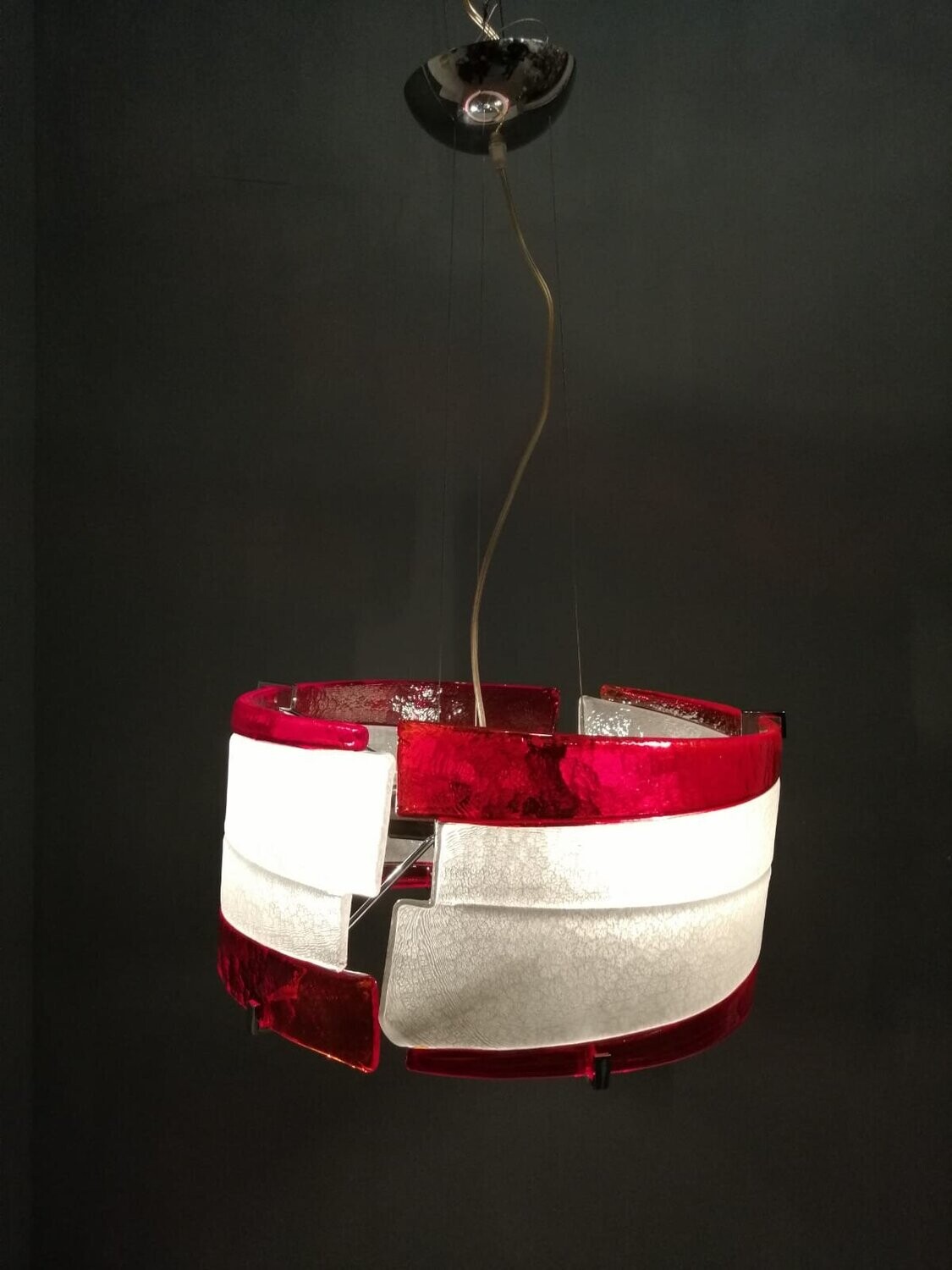 Ceiling Lamp by Mazzega, 1990s