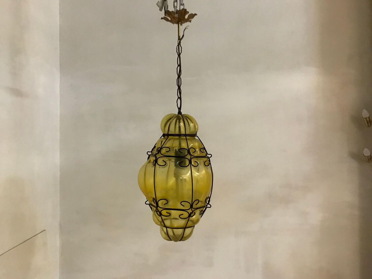 Vintage Murano Glass Lamp