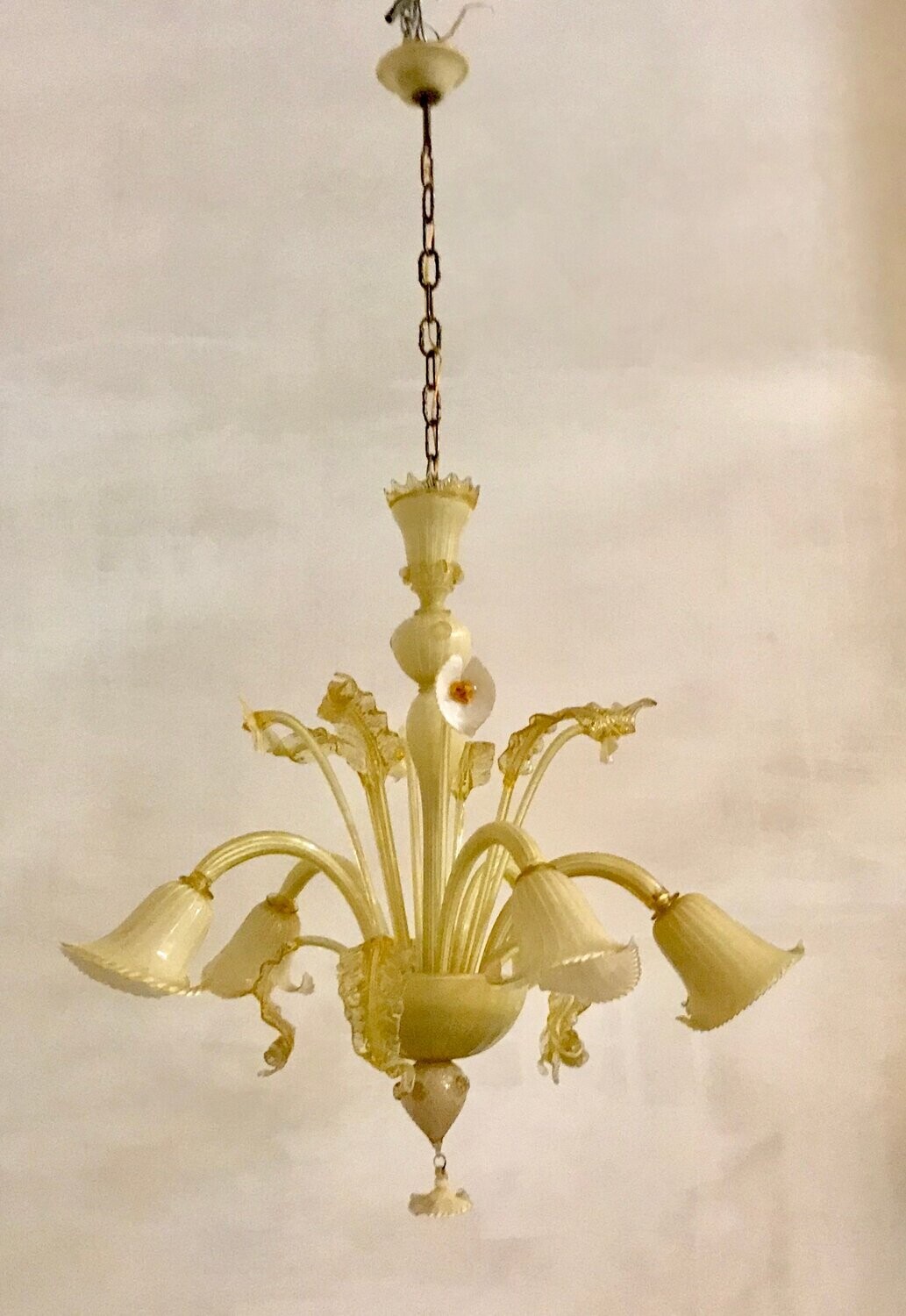 Vintage Murano Glass Chandelier