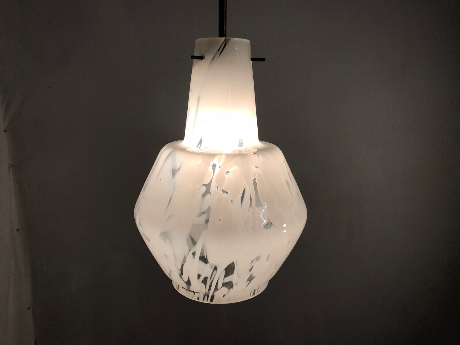 Mid-Century Murano Glass Light Pendant, 1970s