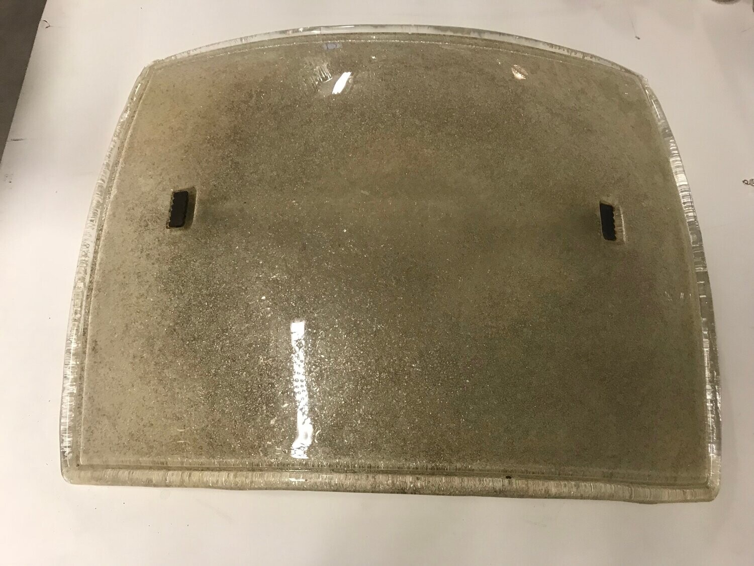 Large Mid-Century Murano Glass Flush Mount