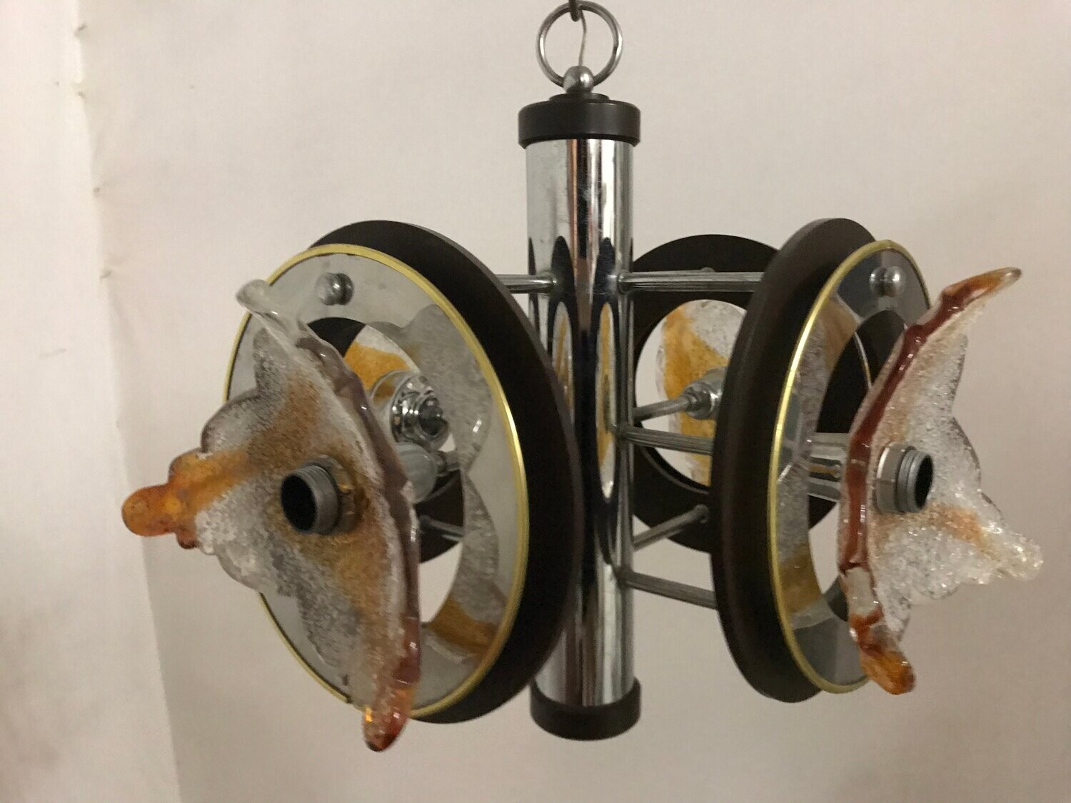 Mid-Century Murano Glass Chandelier from Mazzega