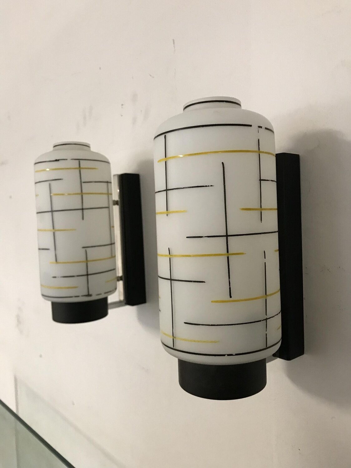 Mid-Century Wall Sconces from Stilnovo, Set of 2