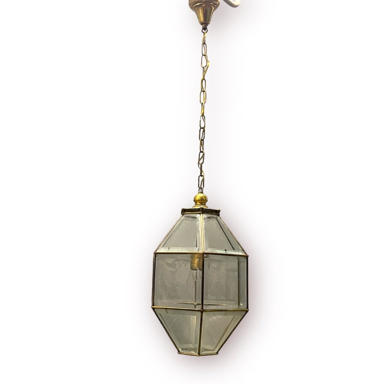 Vintage Brass Light Pendant 1960’s