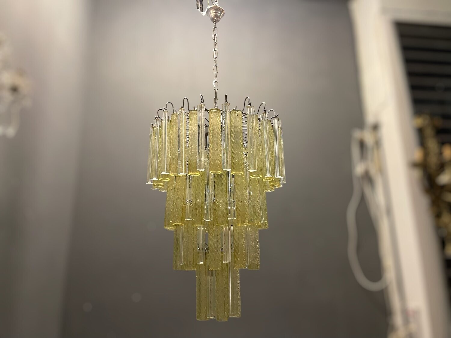 Extra Large Murano Glass Chandelier