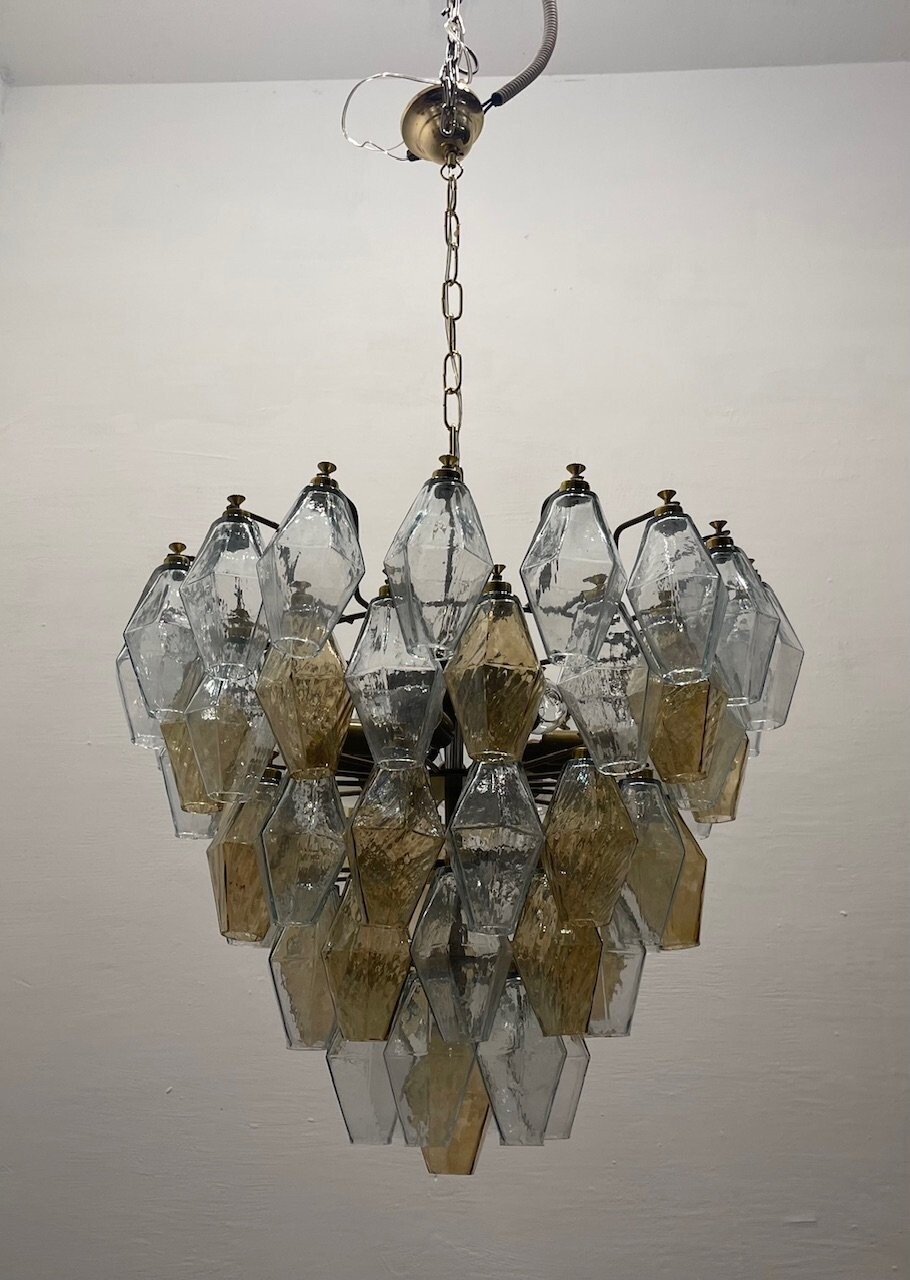 Murano Glass Polygon Chandelier