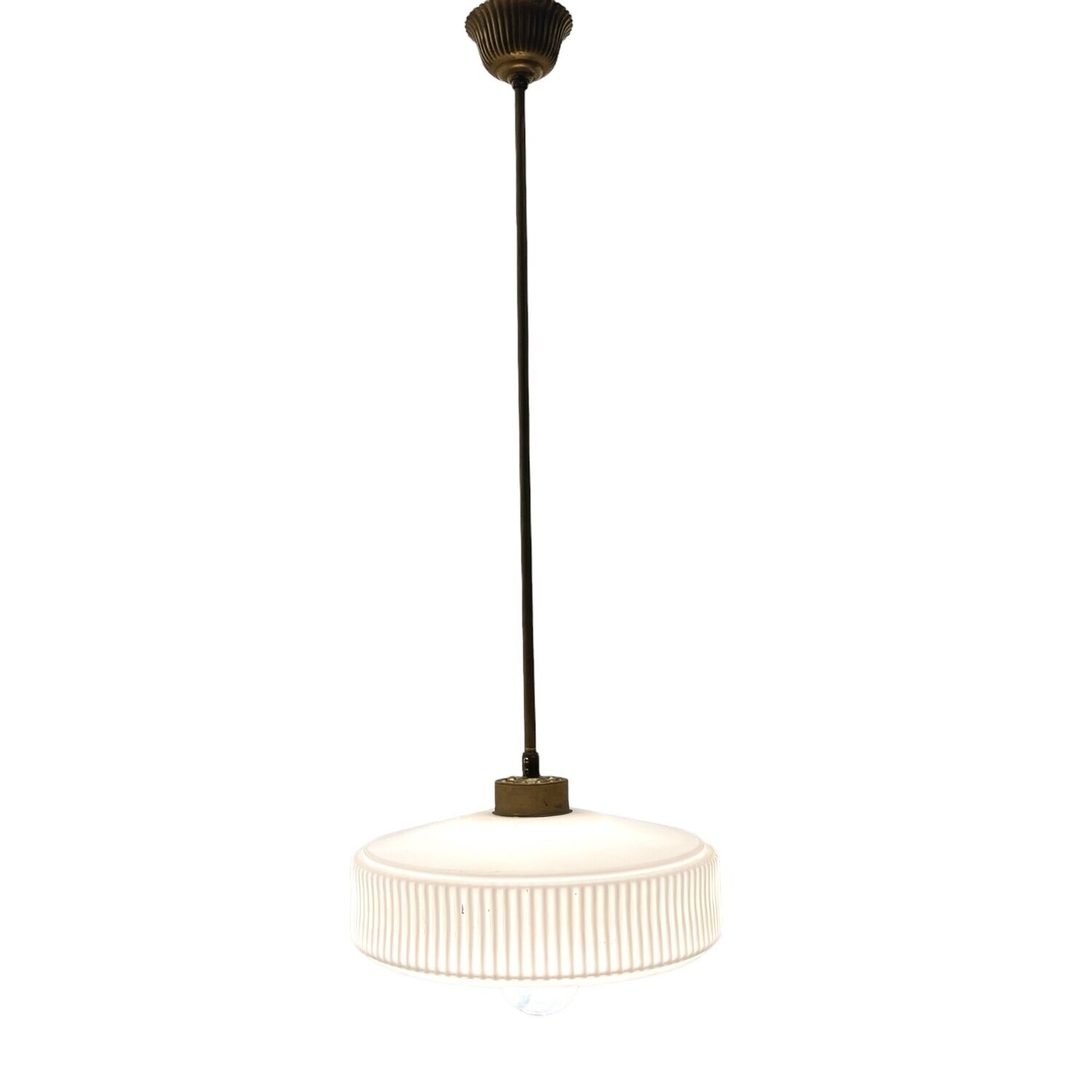 Opaline Glass light Pendants 1950’s