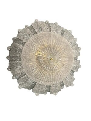 Large Venetian Glass Flushmount, 1970s