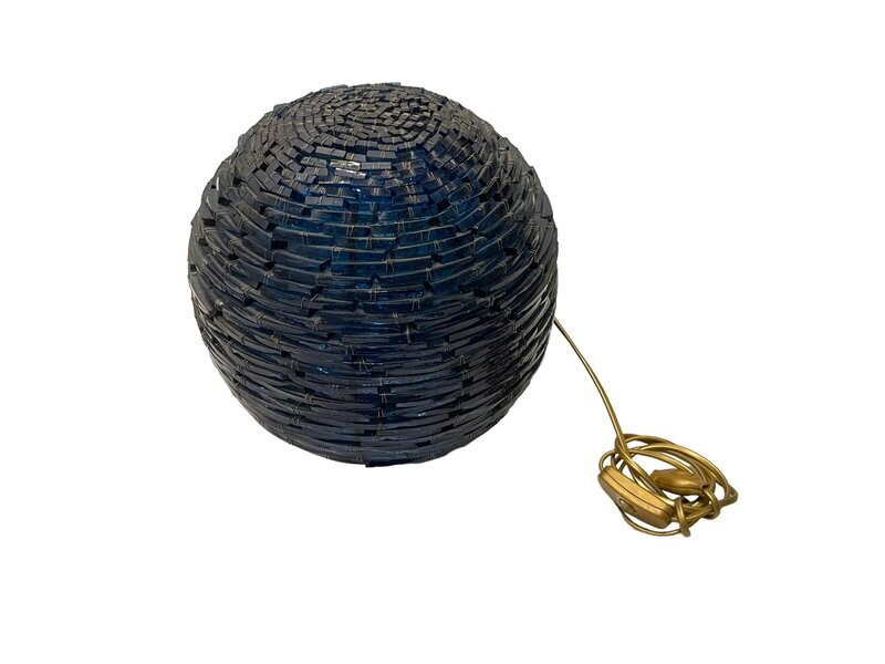 Italian Glass Mosaic Lamp, 1960s