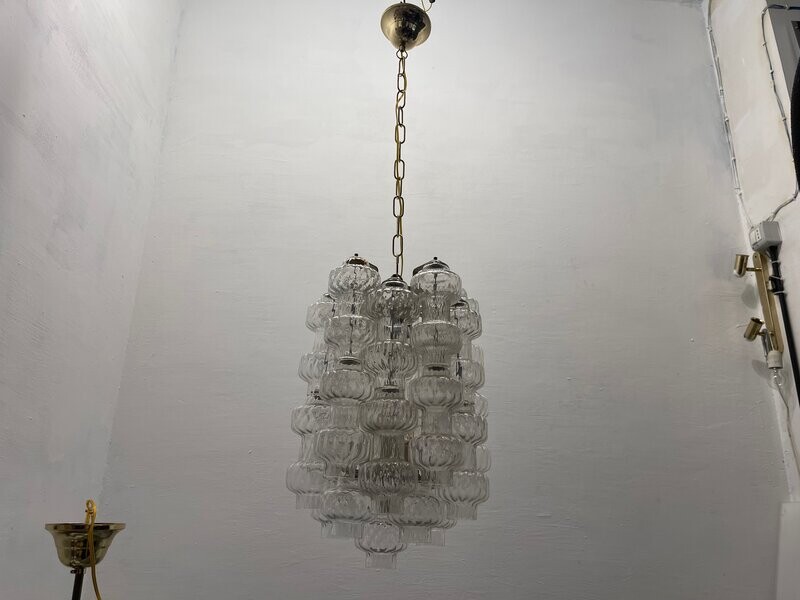 Murano Glass Ceiling Light from Venini, 1960s