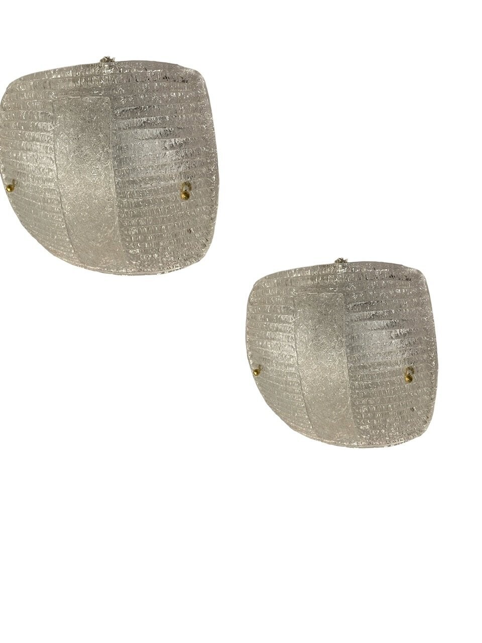 Large Murano Glass Sconces Set of 2