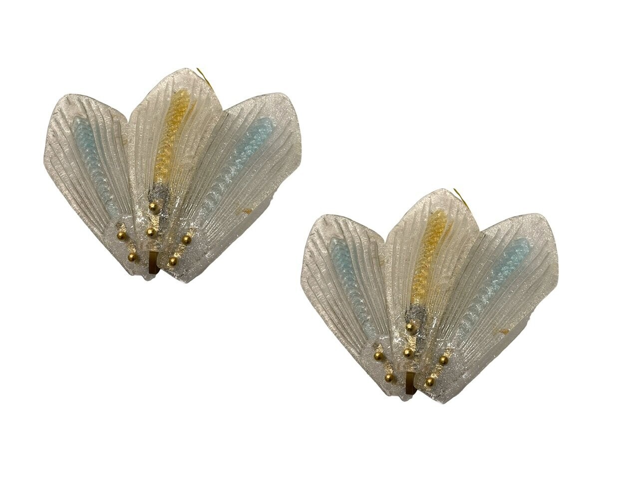Murano Glass Sconces Set of 2