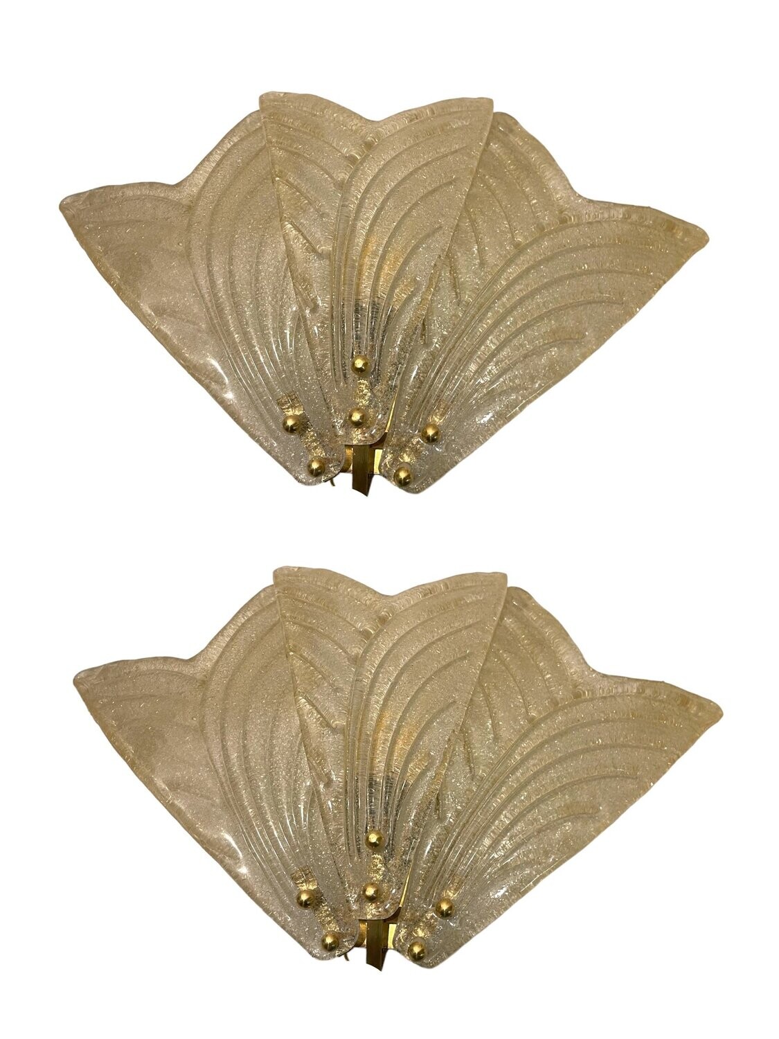 Murano Glass Sconces Set of 2