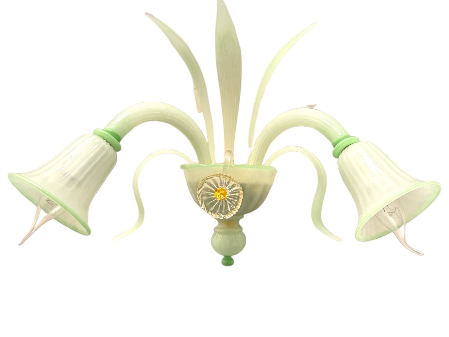 Green Murano Glass Sconce from Zonca, 1980s