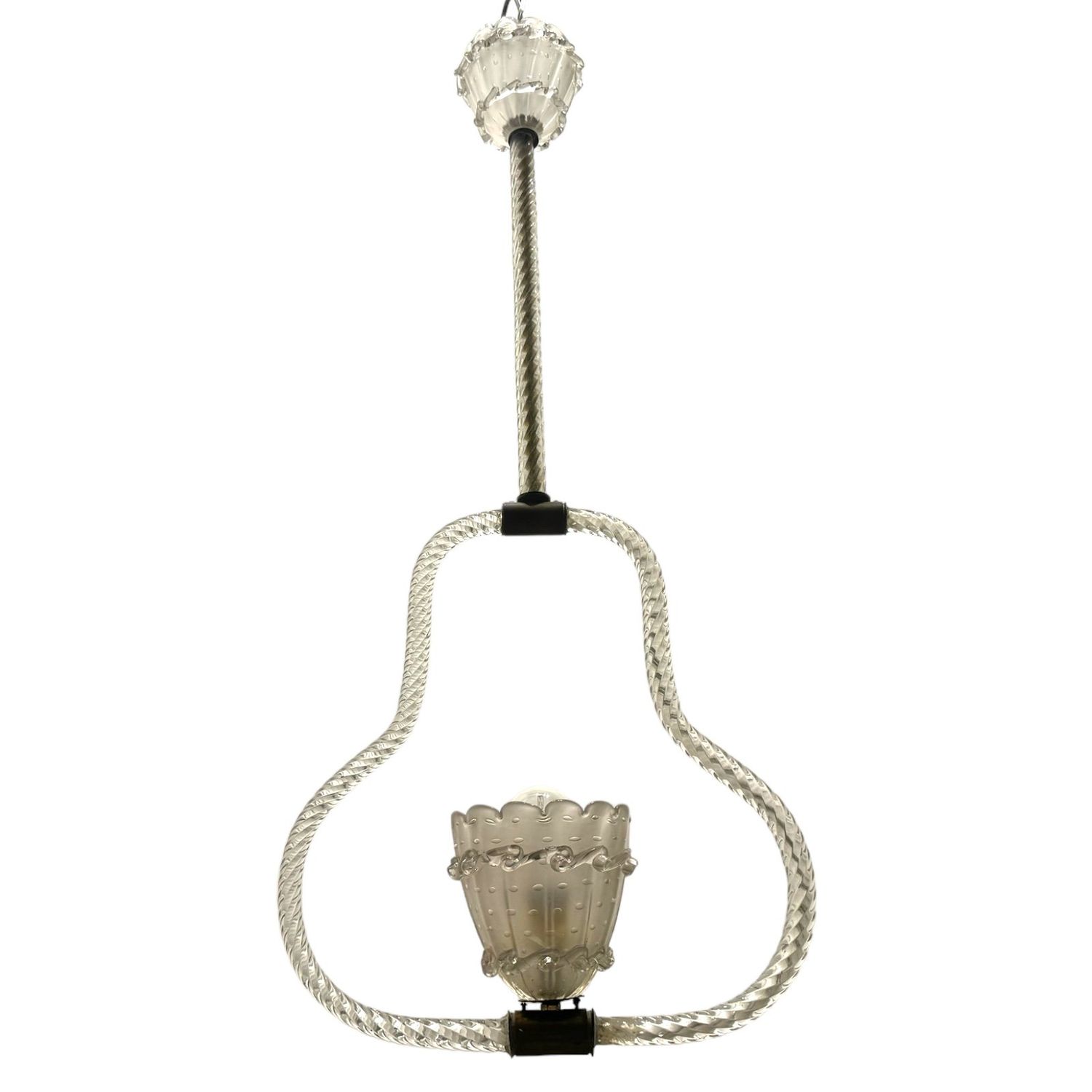 Vintage Pendant in Murano Glass, 1970s