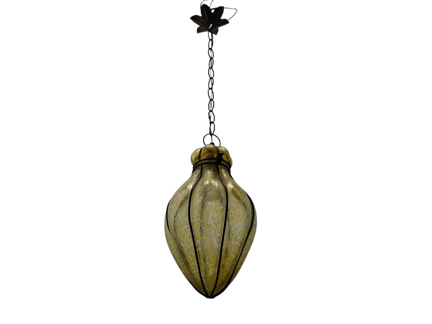 Wrought Iron Light Pendant 1940’s