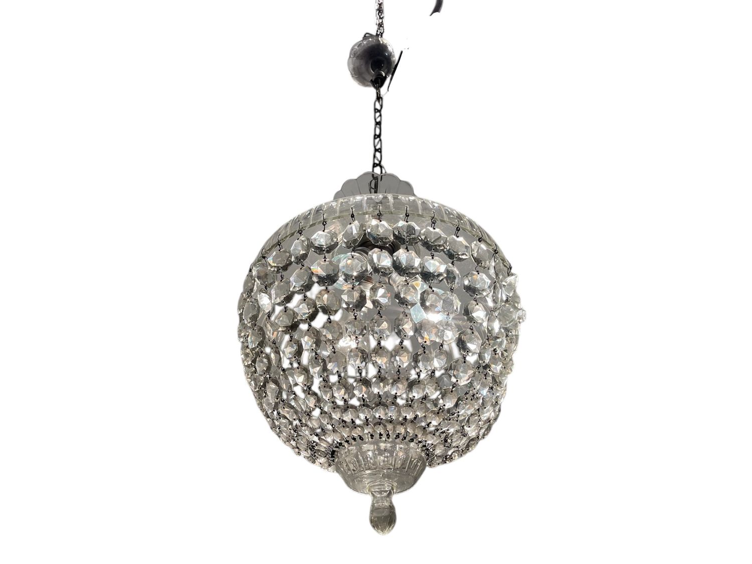 Murano Glass Crystal Light Pendant