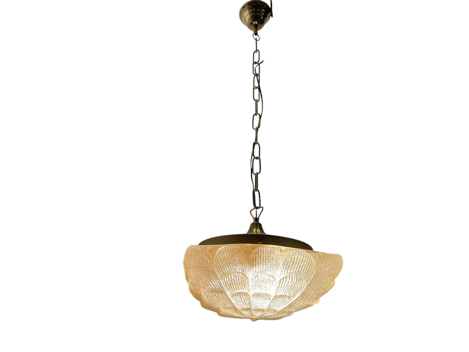 Murano Glass Pendant, 1980s
