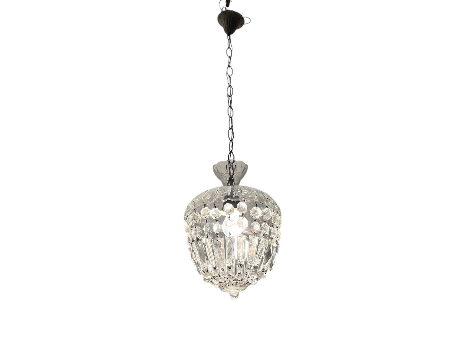 Crystal Light Pendant, 1950s