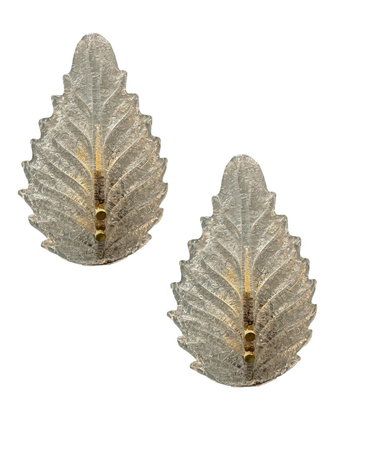 Murano Glass Sconces, 1970s, Set of 2