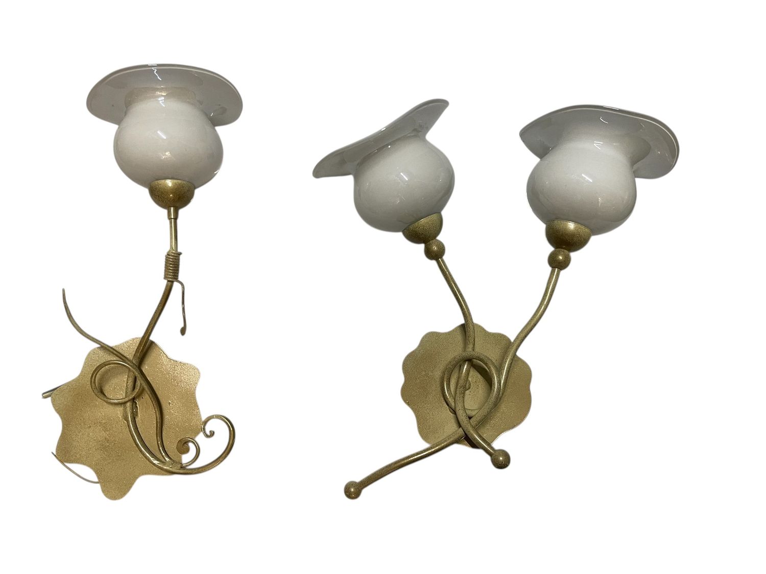 Murano Glass Zonca Sconces, 1980s, Set of 2