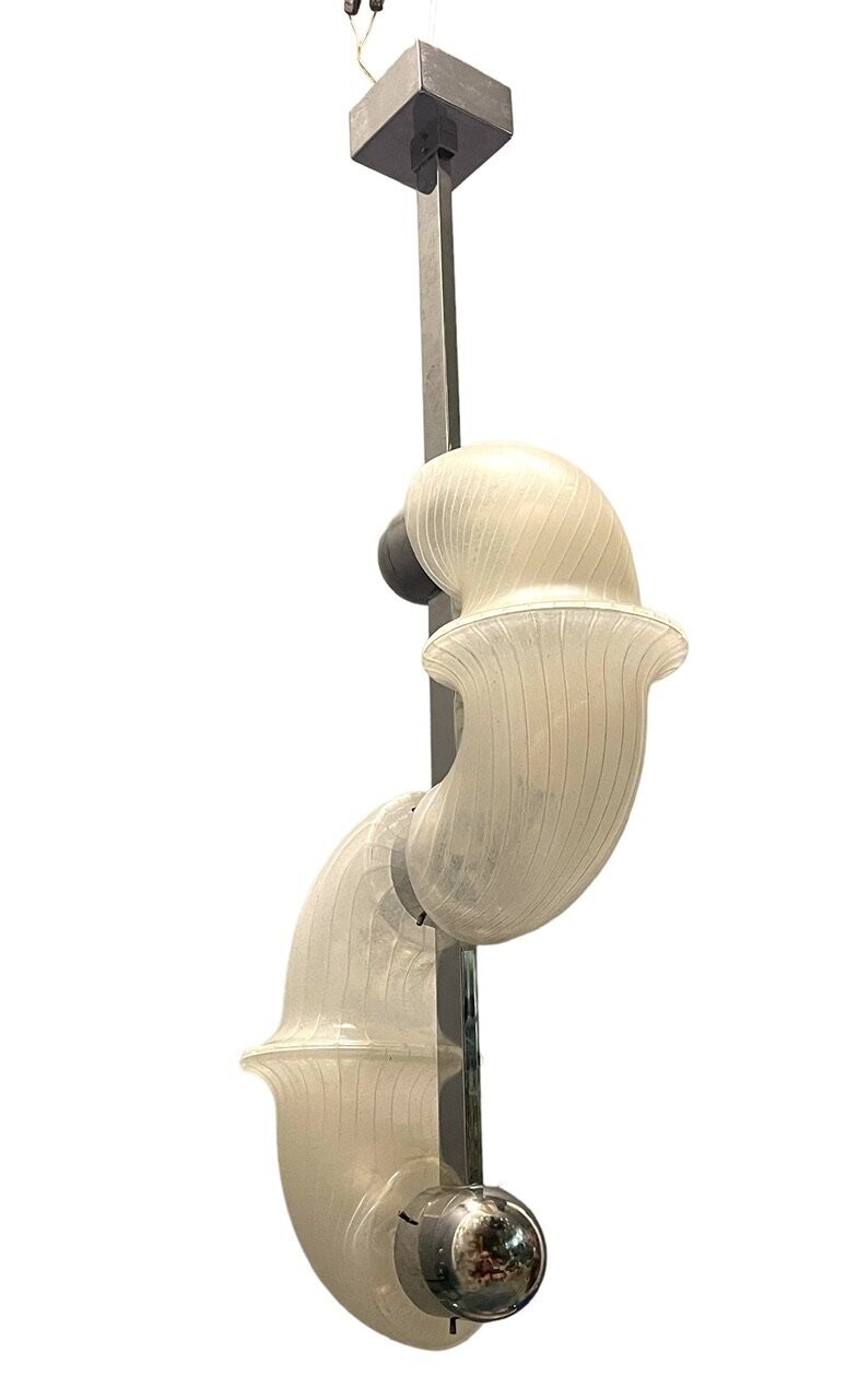 Aldo Nason Murano Glass Light Pendant