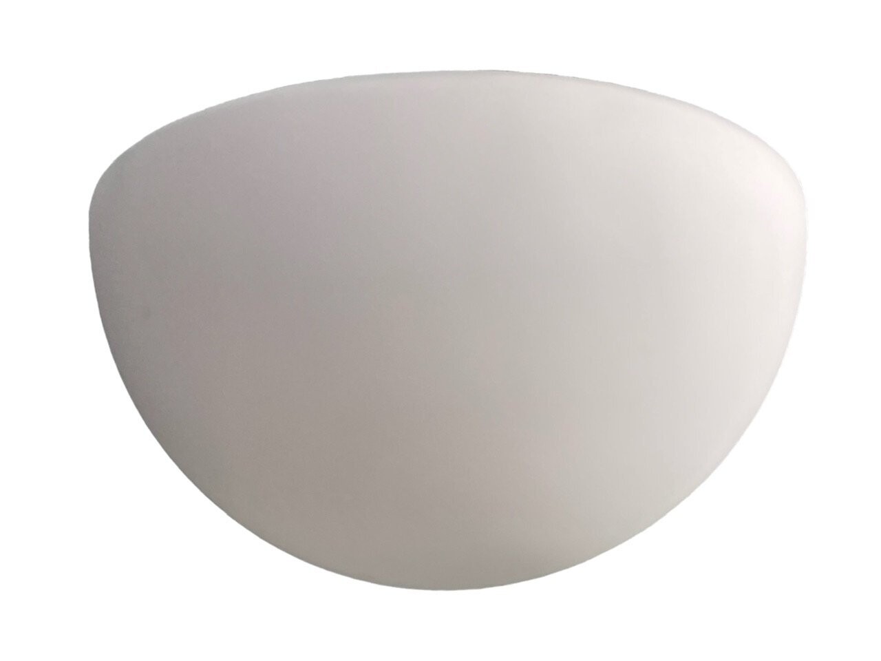 Large Single Opaline Glass Sconce, 1980s
