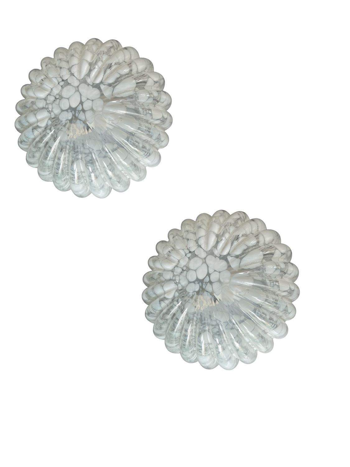 Murano Glass Sconces Set of 2 1970’s