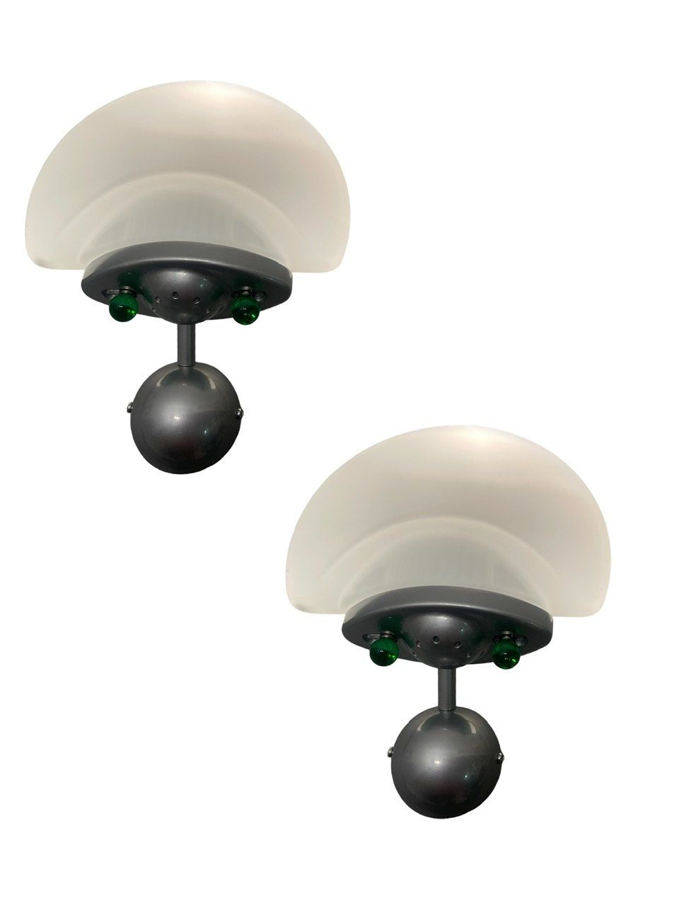 Murano Glass Sconces from Zonca, Italy, 1980s, Set of 2
