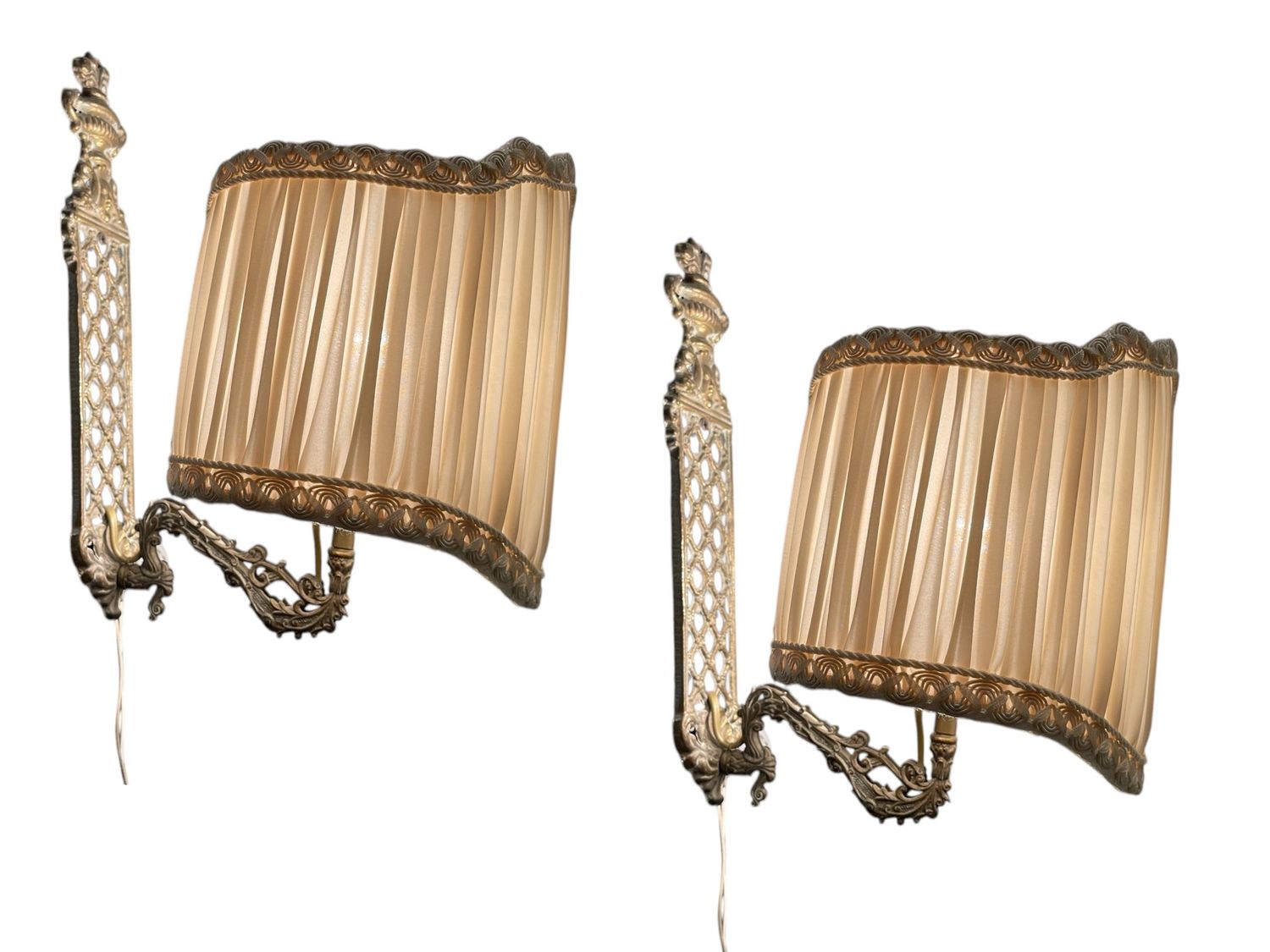 Bronze Sconces, 1960s , Set of 2