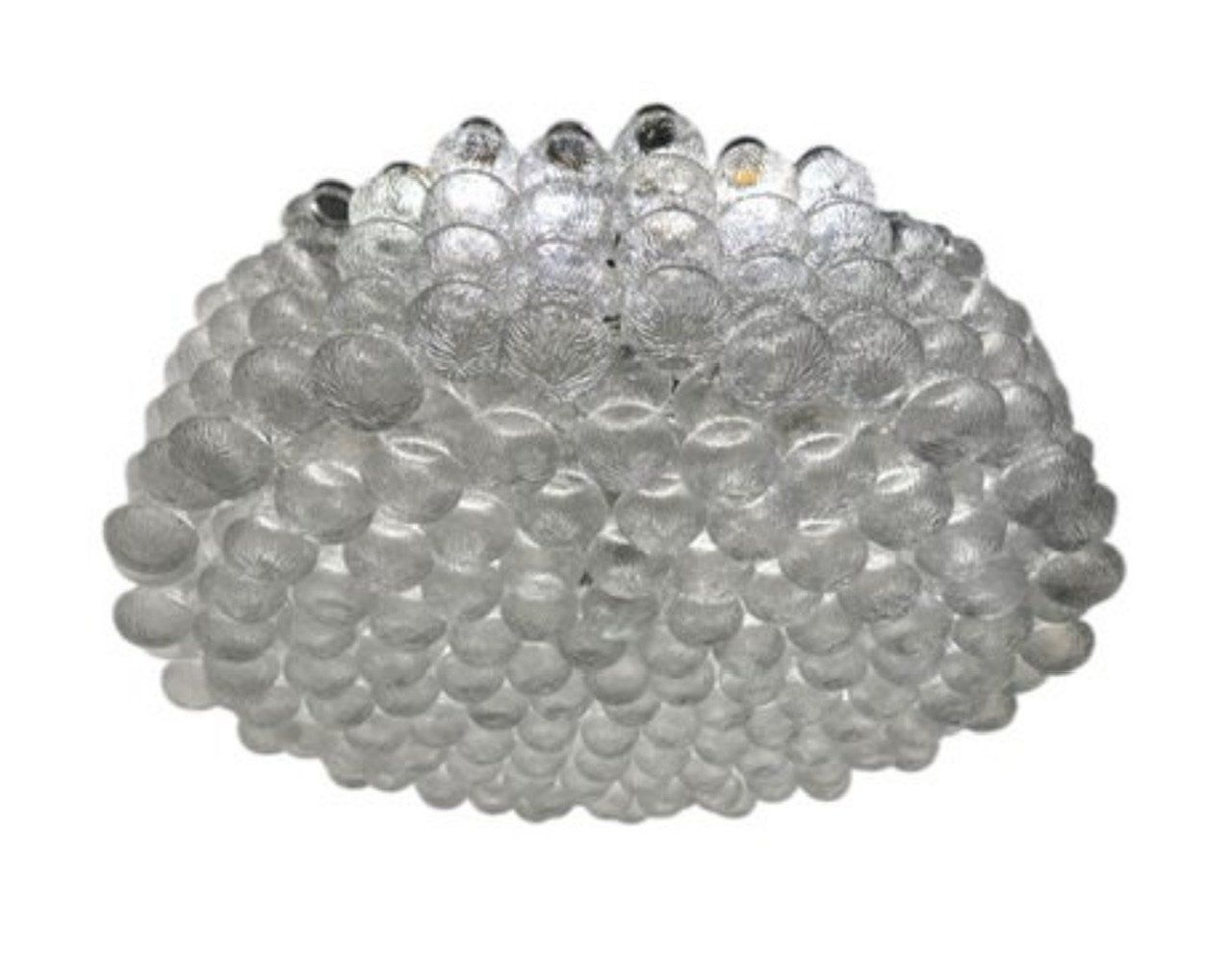 Large Bubble Chandelier in Murano Glass, 1980s