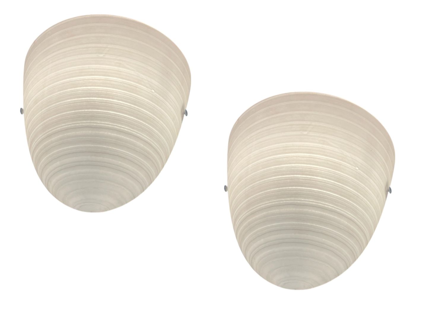 Large Murano Glass Sconces by Zonca, Italy, 1980s, Set of 2