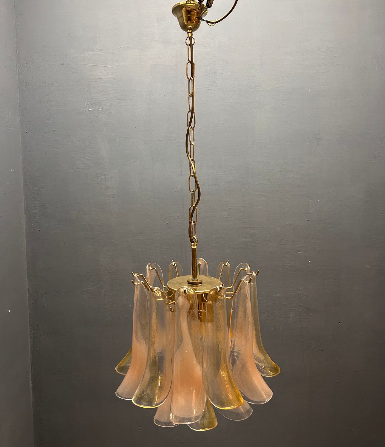 Murano Glass Petals Chandelier from La Murrina, Italy, 1980s