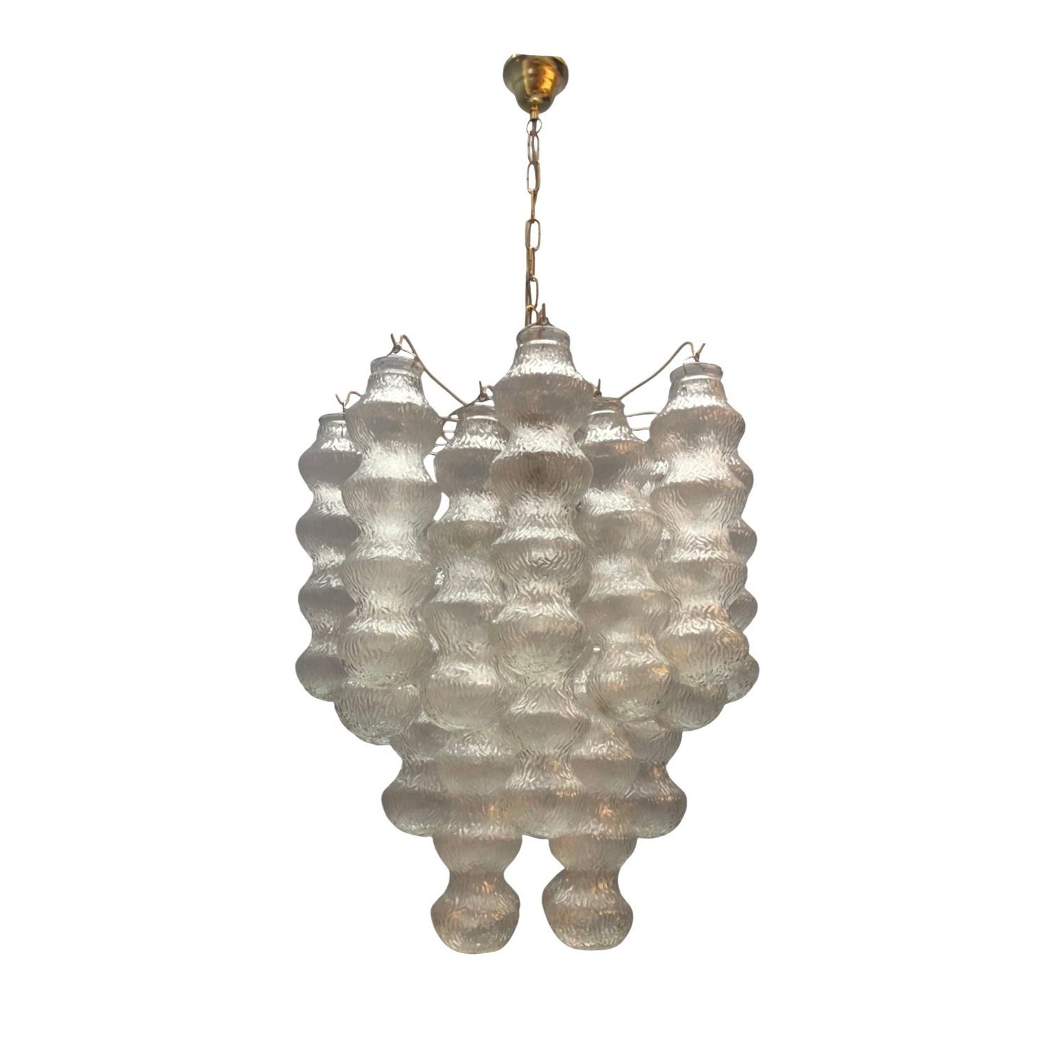 Murano Glass Bubble Chandelier, 1980s