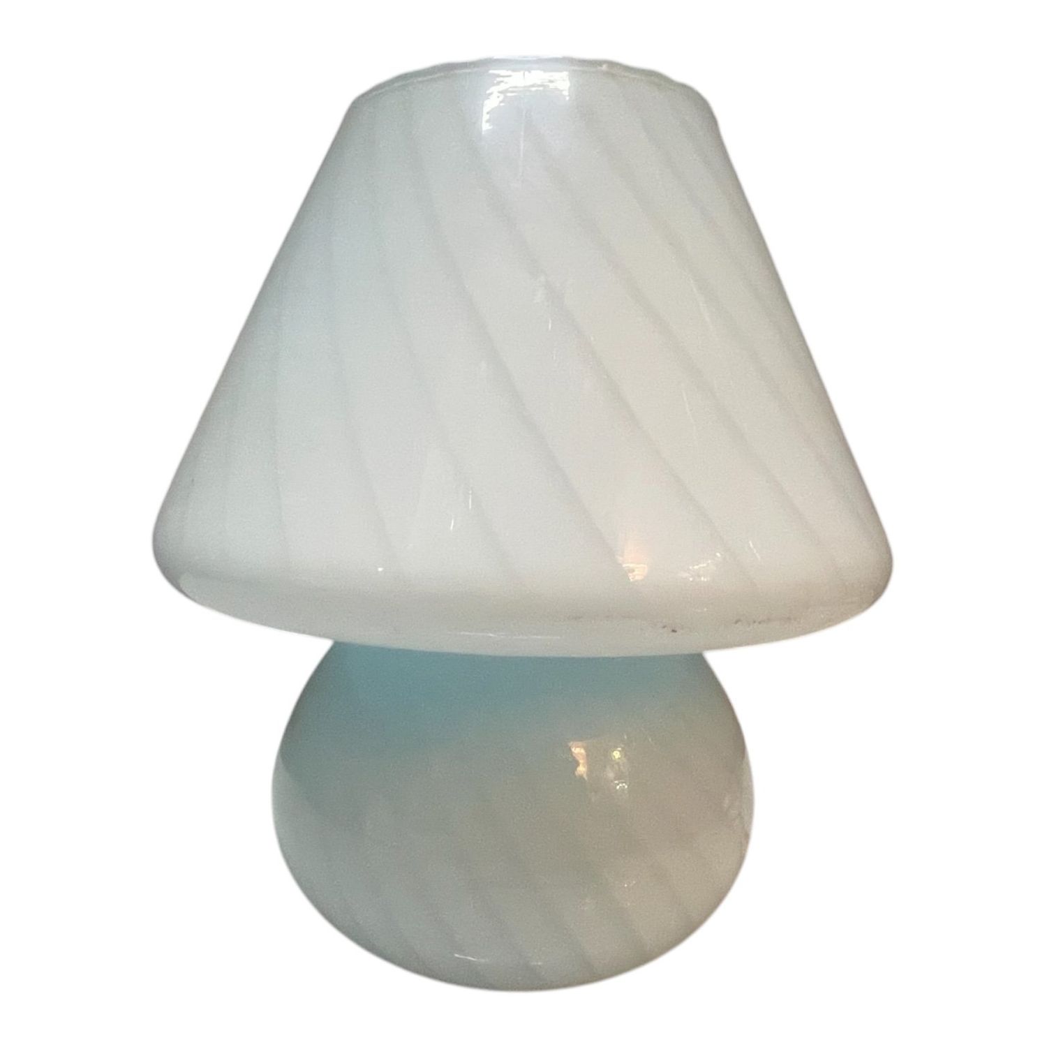 Murano Glass Mushroom Table Lamp by Paolo Venini, 1970s