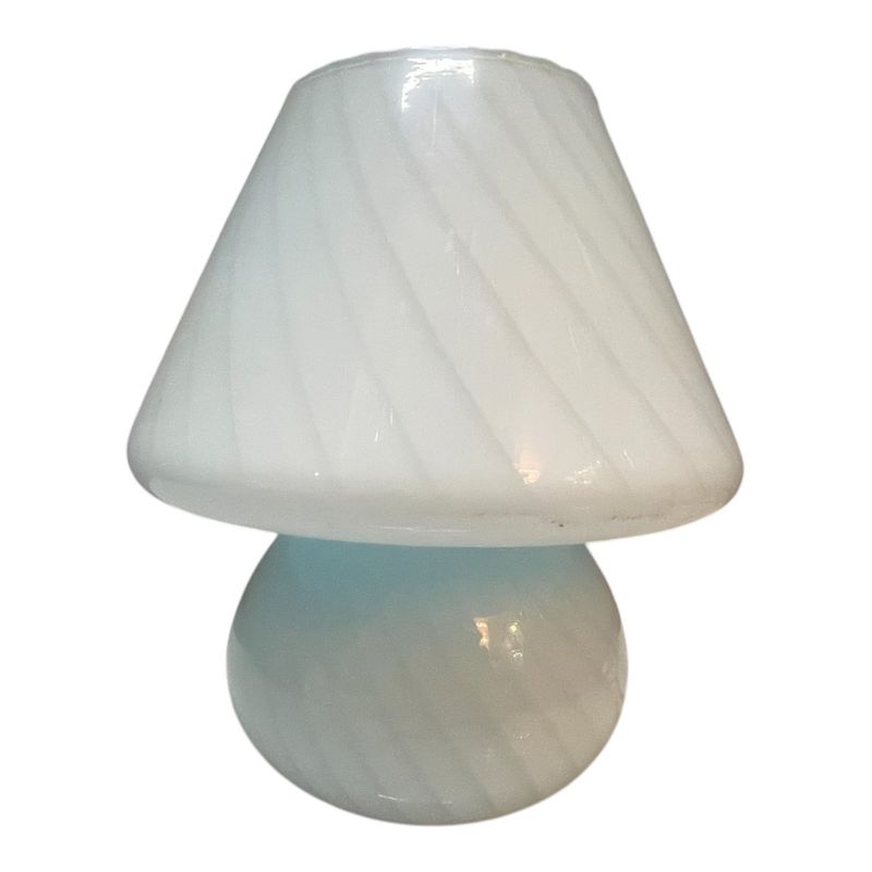 Murano Glass Mushroom Table Lamp by Paolo Venini, 1970s