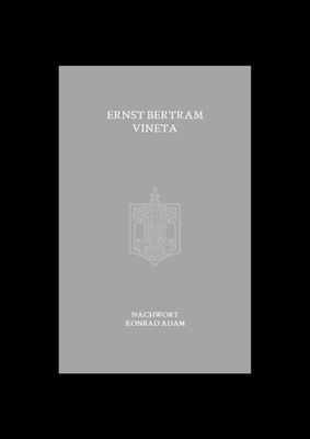 Konrad Adam - Ernst Bertram (Vineta)