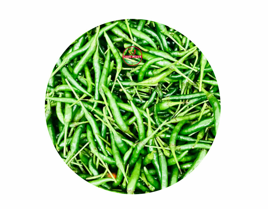 LM Fresh Vegetable Green Chilli Spicy 550g