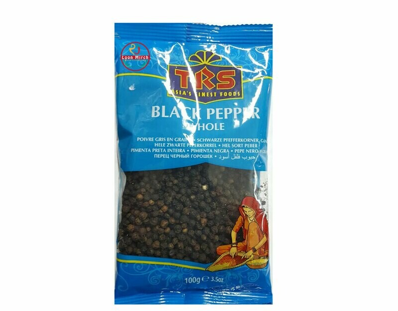 TRS Black Pepper Whole 100g