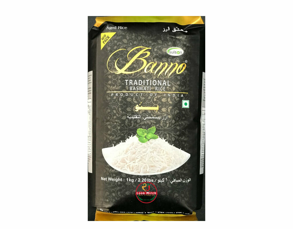 Banno - Traditioneller Basmati-Reis 1kg