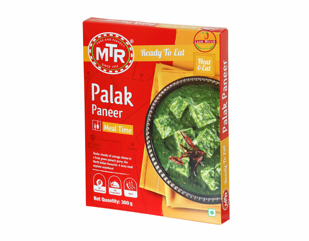 MTR Ready To Eat Palak Paneer 300g